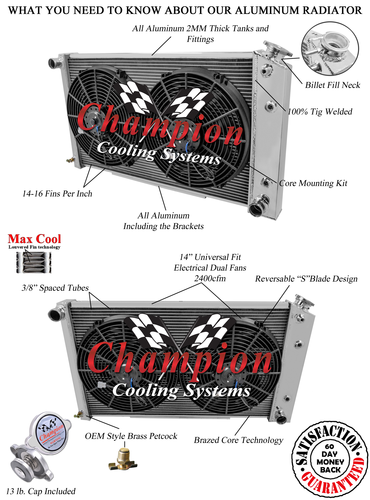 3-row-aluminum-radiators/1968-69-70-71-72-73-chevy-chevelle-3-row -champion-aluminum-radiator-dual-14in-fan-combo/